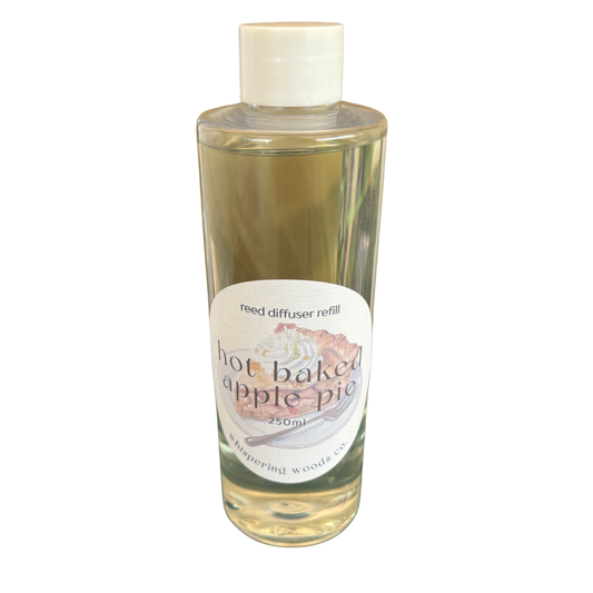 hot baked apple pie reed diffuser refill