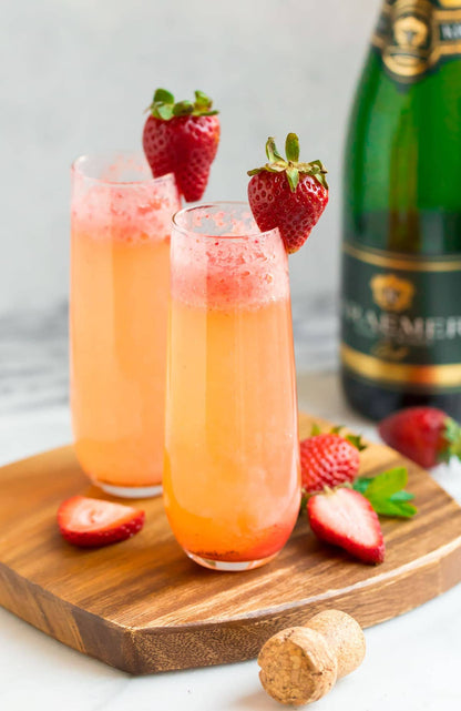 Champagne + Strawberry Candle